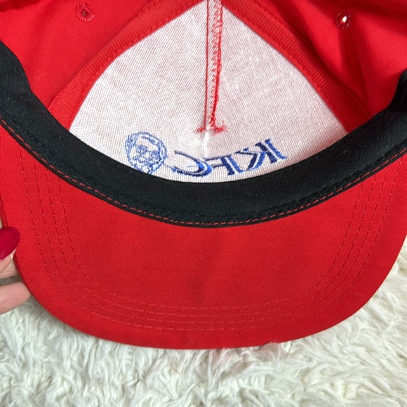 Vintage 80s 90s KFC Snapback Hat Baseball Cap-Chicken - Picture 6 of 7